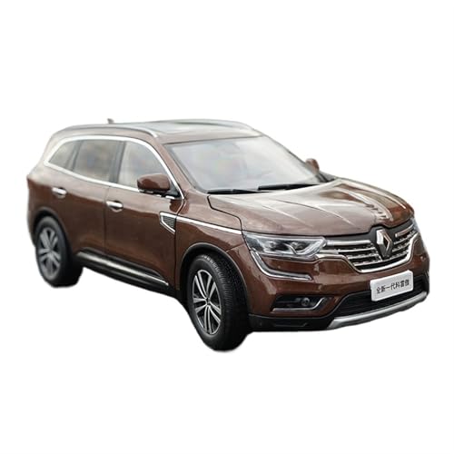 NNYIMJ Für 1/18 RaNAULT KOLEOS Nachbildung Alloy Car Model Replik Reifen mit Sound und Lichtern (Weiß) (Braun) von NNYIMJ