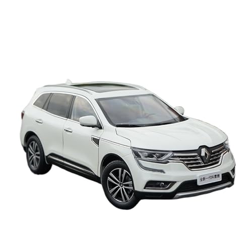 NNYIMJ Für 1/18 RaNAULT KOLEOS Nachbildung Alloy Car Model Replik Reifen mit Sound und Lichtern (Weiß) von NNYIMJ