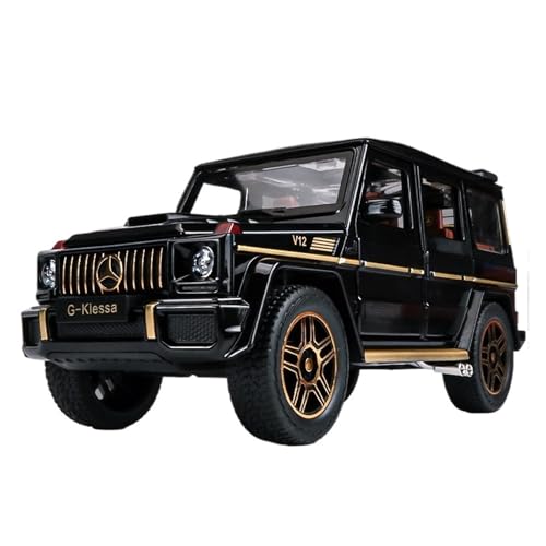 NNYIMJ Für 1/24 AMG G63 Offroad-Auto-Modell Spielzeug Ornament Simulation Legierung Auto Modellsammlung (schwarz) von NNYIMJ