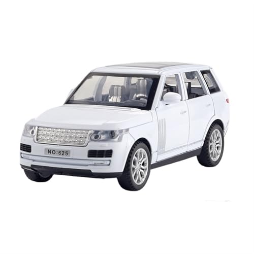 NNYIMJ Für 1/24 Legierung Auto Modelle Spielzeug Kleine Auto Ornamente Für Automodelle (White) von NNYIMJ