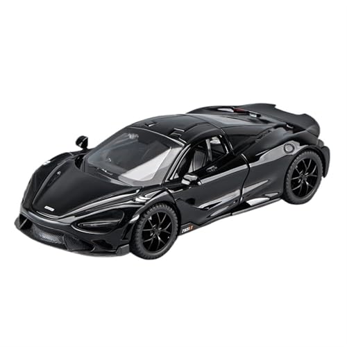 NNYIMJ Für 1/32 765LT Sportwagen Modell Spielzeug Ornament Simulation Legierung Auto Modellsammlung (Schwarz) von NNYIMJ