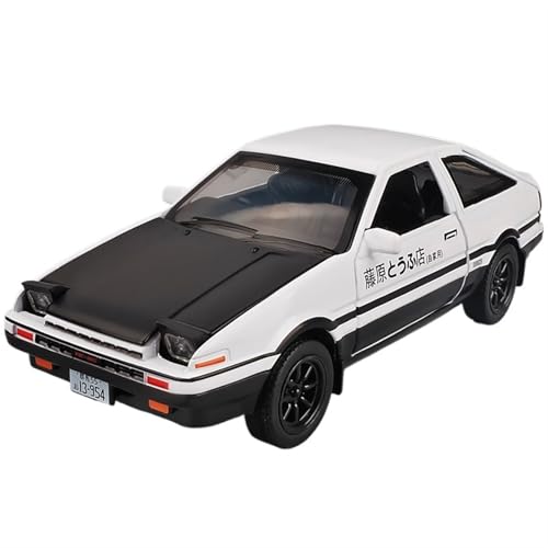 NNYIMJ Für 1/32 AE86 Kleinauto Modell Spielzeug Ornament Simulation Legierung Auto Modellsammlung (Schwarz) von NNYIMJ