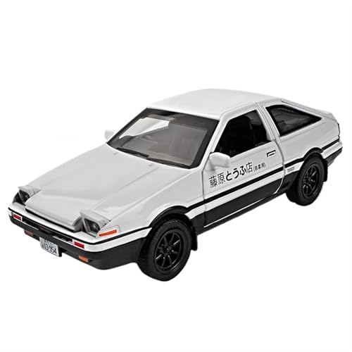 NNYIMJ Für 1/32 AE86 Kleinautomodell Spielzeug Ornament Simulation Legierung Auto Modellsammlung (weiß) von NNYIMJ