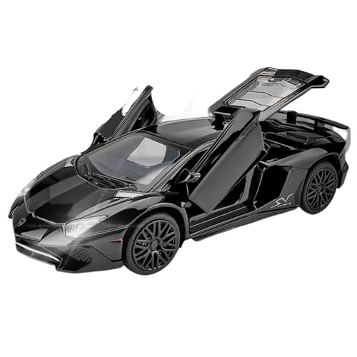 NNYIMJ Für 1/32 LP750-4 Supercar Modell Rennwagen Spielzeug Ornament Simulation Legierung Auto Modellsammlung (schwarz) von NNYIMJ