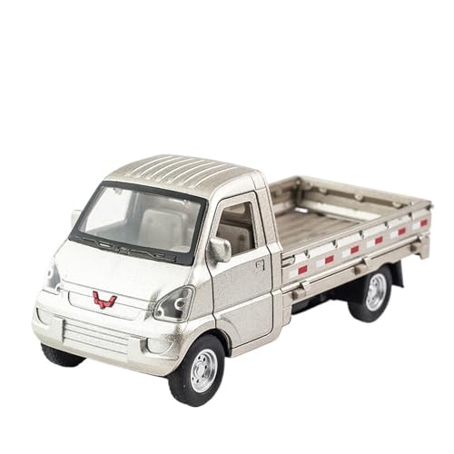 NNYIMJ Für 1/32 Wuling Light Truck Truck Simulation Auto Modell Legierung Druckguss Modell Spielzeug Auto mit Licht und Sound (Gold) von NNYIMJ