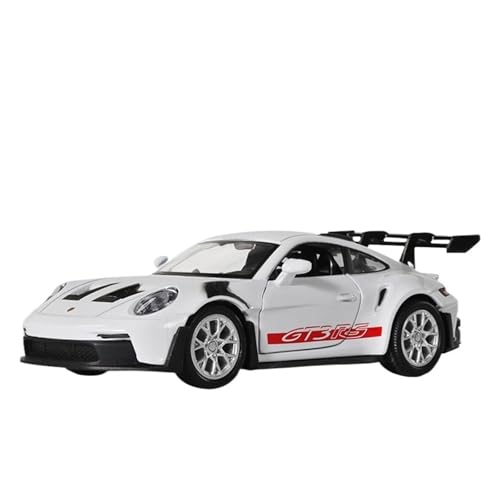 NNYIMJ Für 1/36 911 GT3 RS Automodell Spielzeug Ornament Simulation Legierung Auto Modellsammlung (weiß) von NNYIMJ