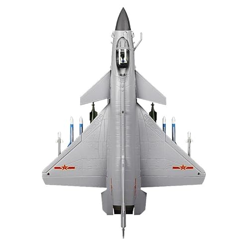 NNYIMJ Für 1/48 J-10C Kampfflugzeugmodell Legierung Casting Flugzeugmodell Legierung Modell Metallic Business Dekoration Sammlerstück Dekoration von NNYIMJ