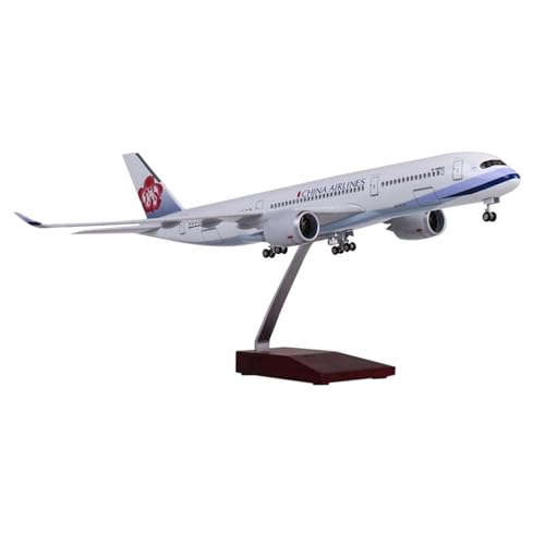 NNYIMJ Für 1:150 Taiwan China Airlines A350 Standardversion der Simulation des Flugzeugmodells Luftfahrtmodell Flugzeugmodell Legierung Modell Business Souvenirs Sammlung von Dekorationen Handwerk von NNYIMJ