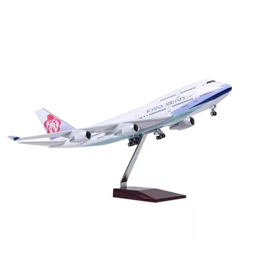 NNYIMJ Für 1:150 Taiwan China Airlines B747-400 Standardversion der Simulation des Flugzeugmodells Luftfahrtmodell Flugzeugmodell Legierung Modell Business Souvenirs Sammlung von Dekorationen Handwerk von NNYIMJ