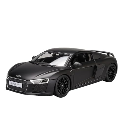 NNYIMJ for 1:18 Avdi R8 V10 Plus Legierung Automodell Feines Automobilmodell Druckgussmodell Auto Sammlerornament(Black) von NNYIMJ