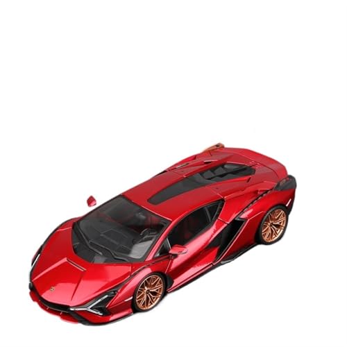 NNYIMJ for 1:18 Lambo Sian FKP 37 Sportwagen Legierung Automodell Exquisites Automodell Druckgussmodell Auto Sammlerornamente(Red) von NNYIMJ