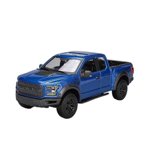 NNYIMJ for 1:24 2017 F-150 Raptor Pickup Truck Legierungsautomodell Exquisites Automodell Druckgussmodell Auto Sammlerornament(Blue) von NNYIMJ