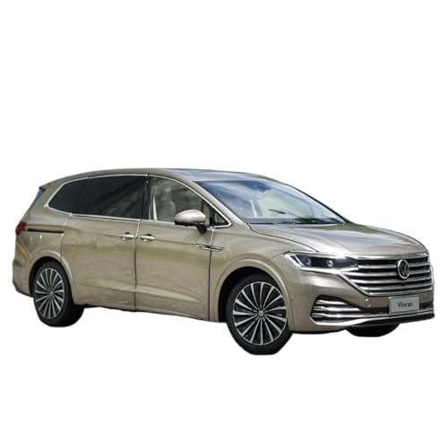 NNYIMJ Für Spielzeugauto Modell aus Simulationslegierung Viloran MPV Original 1:18 Mit Lichtern Druckgussmodell (Gold) von NNYIMJ