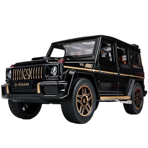 NNYIMJ Für das Automodell Benz G63 ab 1:24, Modellauto, Modellauto aus Druckguss, Sammlerstücke, Schwarz von NNYIMJ