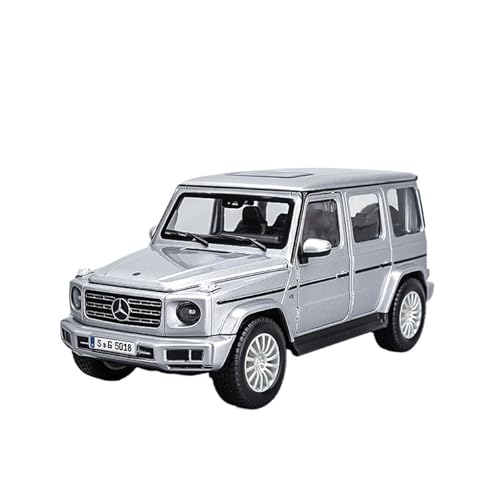 NNYIMJ for 1:25 Merdes-Benz G-Klasse Geländewagenmodell Aus Legierung Feines Automobilmodell Druckguss-Modellauto Sammlerornamente(Silver) von NNYIMJ