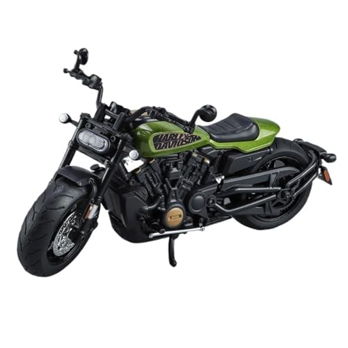 NNYIMJ for 1/12 Legierung Motorrad Modell Klassische Druckguss Motorrad Legierung Stoßdämpfer Geeignet for Sammlung(Green) von NNYIMJ