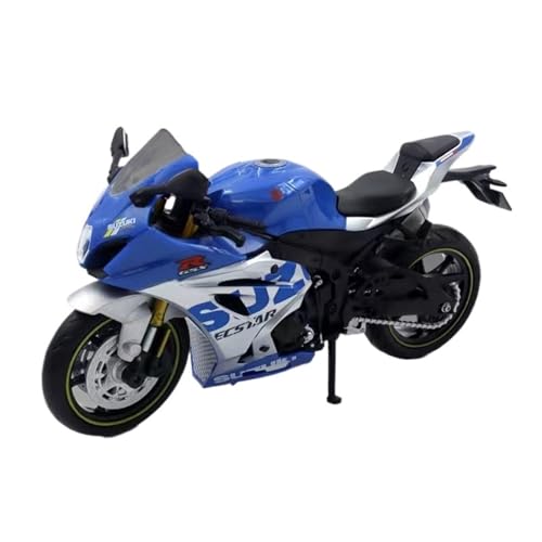 NNYIMJ for 1/12 ZX-6R-Motorradmodell Klassisches Druckguss-Motorrad Stoßdämpfung Aus Legierung Mit Ton Und Licht Zur Sammlung Geeignet(Blue) von NNYIMJ