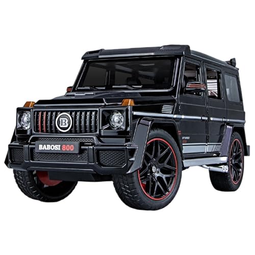 NNYIMJ for 1/18 G800 Star Top Legierung Spielzeug Auto Modell Realistische Spielzeug Autos Modell Spielzeug Auto Sammlerstücke Spielzeug Modelle Druckguss Autos Sammeln Autos(Black) von NNYIMJ