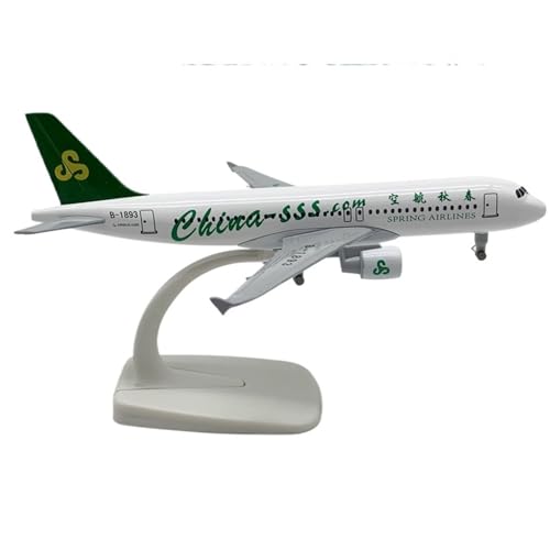 NNYIMJ for 1/200 20 cm Spring Airlines A320 Flugzeugmodell Aus Druckguss Mit Abnehmbarem Fahrwerk. Luftfahrtgeschenke von NNYIMJ