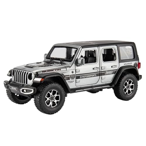 NNYIMJ for 1/22 Off-Road Fahrzeug Druckguss Auto Modell Spielzeug Auto Legierung Spielzeug Auto Sound Und Licht Spielzeug Druckguss Modell Sammeln Ornament(Silver) von NNYIMJ