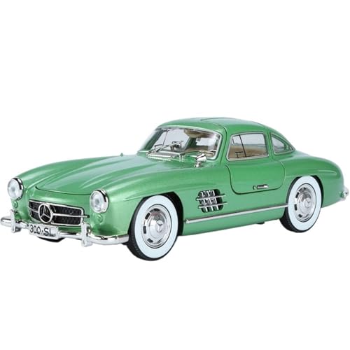 NNYIMJ for 1/24 300SL Oldtimer-Oldtimer-Automodell Aus Druckgusslegierung Geeignet for Kindersammlungen Und Geschenke(Green) von NNYIMJ