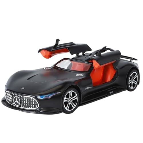 NNYIMJ for 1/24 AMG Vision Gullwing Door Sportwagen-Automodell Aus Druckgusslegierung Geeignet for Kindersammlungen Und Geschenke(Black) von NNYIMJ