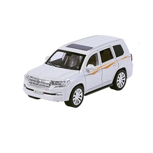 NNYIMJ for 1/24 Crossover-Modellauto Spielzeugauto Aus Zinklegierung Mit Ton Und Licht Geeignet for Kindergeschenke(White) von NNYIMJ