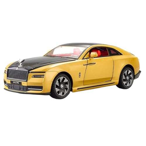 NNYIMJ for 1/24 Flash Sedan Legierungsdruckgussautomodell Multifunktionales Interaktives Spielzeugauto(Gold) von NNYIMJ