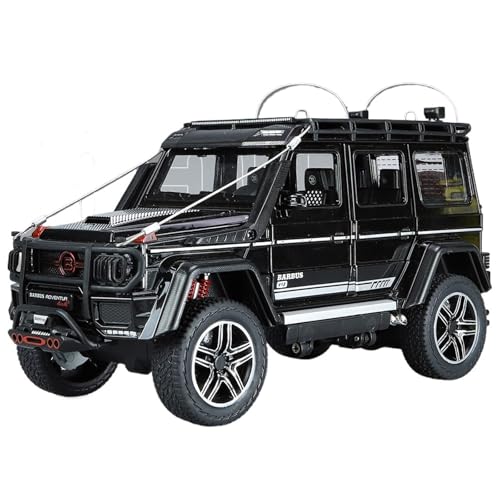 NNYIMJ for 1/24 G550 Adventure Edition Replik Legierung Auto Modell Sammlerstück Ornament(Black) von NNYIMJ