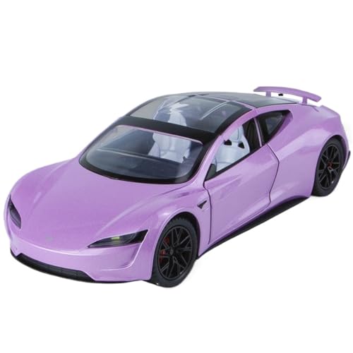 NNYIMJ for 1/24 Roadster-Autosimulations-Legierungsautomodell-Sammelornamente(Purple) von NNYIMJ