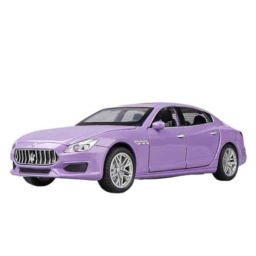 NNYIMJ for 1/24 Sportwagen Legierung Spielzeugauto Modell Realistisches Spielzeugauto Modell Spielzeugauto Sammlerstück Spielzeugmodell Druckgussauto Sammlerauto(Purple) von NNYIMJ