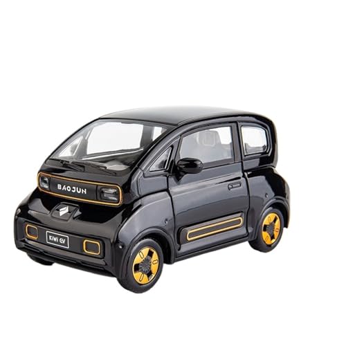 NNYIMJ for 1/24 Wuling Baojun Kivi EV Neue Energie Auto Simulation Legierung Auto Modell Sammlung Ornamente(Black) von NNYIMJ