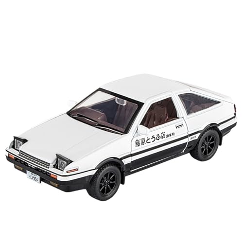 NNYIMJ for 1/30 AE86 Heads Up D Günstiges Auto Realistisches Spielzeugauto Druckgussauto-Sammlerstücke Ideal for Die Dekoration Zu Hause Oder Im Büro(White) von NNYIMJ