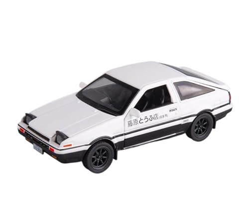 NNYIMJ for 1/32 AE86 Akira Sportwagen Realistisches Spielzeugauto Druckgussauto-Sammlerstücke Geeignet for Erwachsene Kinder Oder Autoliebhaber(White) von NNYIMJ