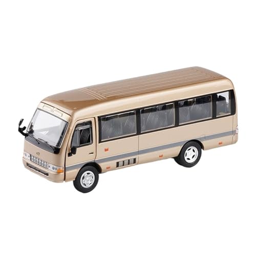 NNYIMJ for 1/32 Coaster Bus Van Modellauto Zinklegierung Zurückziehbares Spielzeugauto Mit Sound Und Lichtern Geeignet for Kindergeschenke von NNYIMJ