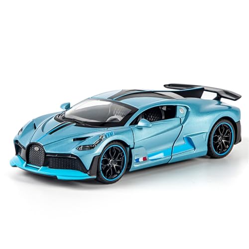 NNYIMJ for 1/32 DIVO Supercar Modellauto Spielzeugauto Aus Zinklegierung Mit Ton Und Licht Geeignet for Kindergeschenke(Blue) von NNYIMJ