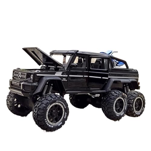 NNYIMJ for 1/32 G63 Pickup-Truck-Automodell-Spielzeugauto Mit Sound Und Leichter Karosserie Aus Zinklegierung(Black) von NNYIMJ