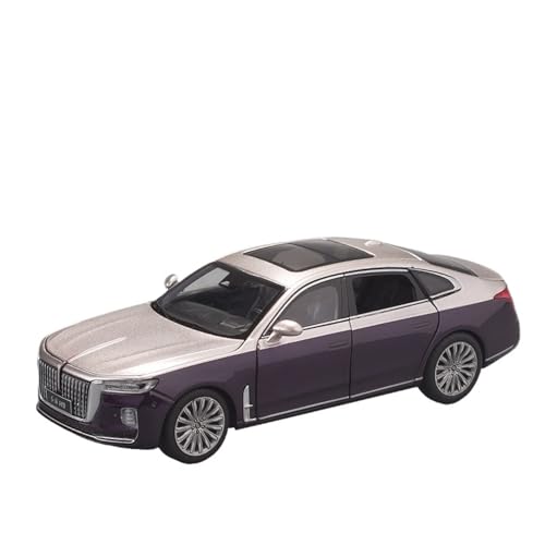 NNYIMJ for 1/32 HongqiH9 Sechstüriges Automodell-Spielzeugauto Mit Sound Und Leichter Karosserie Aus Zinklegierung(Purple) von NNYIMJ