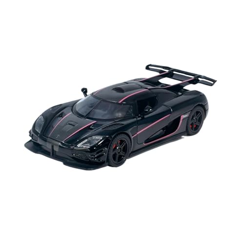 NNYIMJ for 1/32 Koenigsegg Roadster Realistisches Spielzeugauto Druckgussauto-Sammlerstück Ideal for Die Dekoration Zu Hause Oder Im Büro(Black) von NNYIMJ