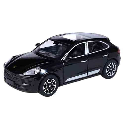 NNYIMJ for 1/32 MACAN Sportwagen-Automodell-Spielzeugauto Mit Sound Und Leichter Karosserie Aus Zinklegierung(Black) von NNYIMJ