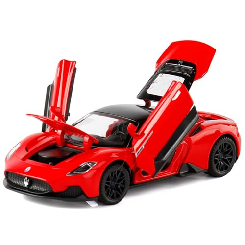 NNYIMJ for 1/32 MC20 Legierung Sportwagen Auto Modell Spielzeugauto Mit Sound Und Leichter Karosserie Aus Zinklegierung(Red) von NNYIMJ