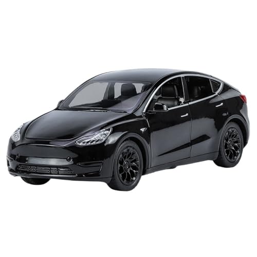 NNYIMJ for 1/32 Model Y Automodell-Spielzeugauto Mit Sound Und Leichter Karosserie Aus Zinklegierung(Black) von NNYIMJ