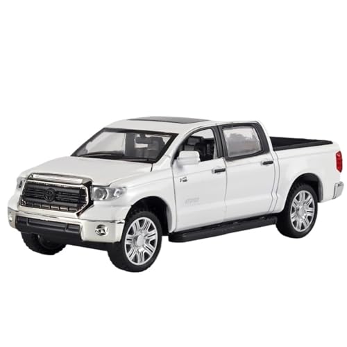 NNYIMJ for 1/32 Tanto Pickup-Truck-Automodell-Spielzeugauto Mit Sound Und Leichter Karosserie Aus Zinklegierung(White) von NNYIMJ