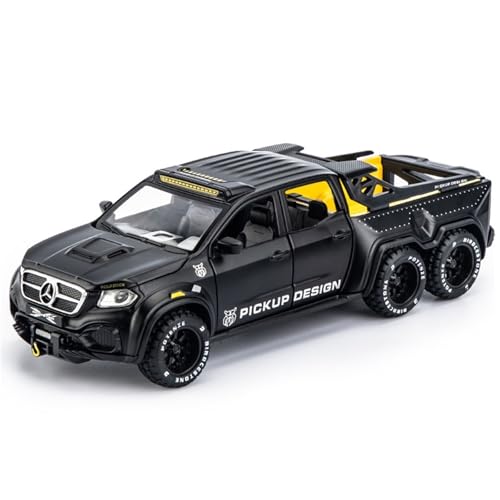 NNYIMJ for 1/32 X-Klasse EXY Concept Version Pickup-Truck-Automodell-Spielzeugauto Mit Sound Und Leichter Karosserie Aus Zinklegierung(Black) von NNYIMJ