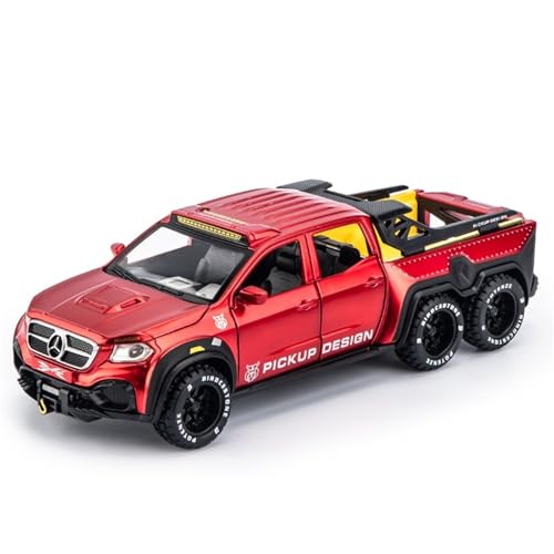 NNYIMJ for 1/32 X-Klasse EXY Concept Version Pickup-Truck-Automodell-Spielzeugauto Mit Sound Und Leichter Karosserie Aus Zinklegierung(Red) von NNYIMJ