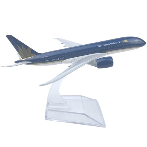 NNYIMJ for 1/400 16 cm Vietnam Airlines A350 Druckguss-Flugzeugmodell Mit Fahrwerk Geeignet for Die Erwachsenensammlung Büro-Desktop-Dekoration von NNYIMJ