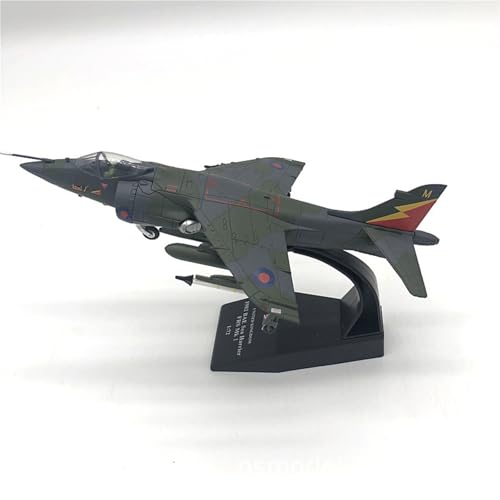 NNYIMJ for 1/72 Harrier Jet Vertical Lift Fighter Druckguss-Flugzeugmodelle Militärische Ausstellungsmodelle for Erwachsene Sammler(Green) von NNYIMJ