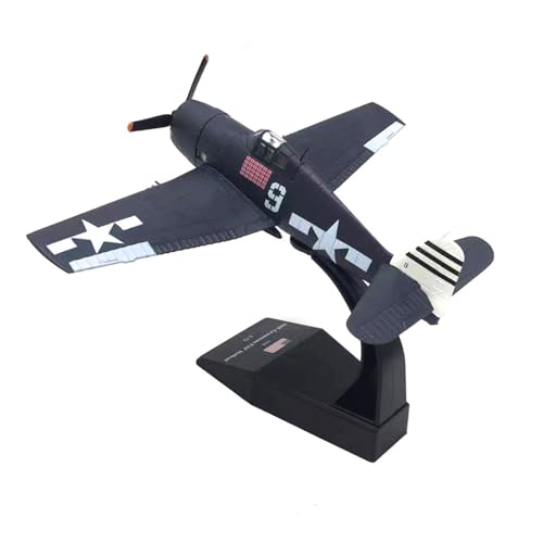 NNYIMJ for 1/72 WWII US F6F Kampfflugzeug Druckguss-Flugzeugmodelle Militärische Ausstellungsmodelle for Erwachsene Sammler von NNYIMJ