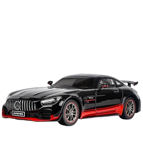 NNYIMJ for 1:18 BM AM GTR Grün Sportwagen Simulation Legierung Automodell Spielzeugauto Ornamente Material Zinklegierung(Black) von NNYIMJ