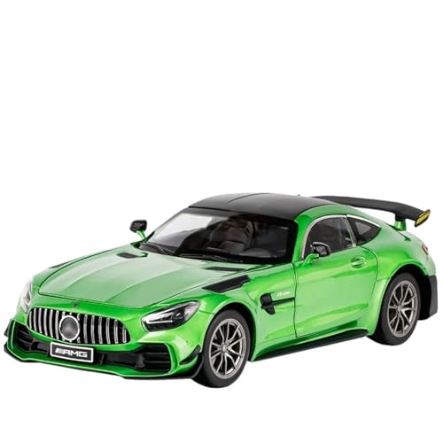 NNYIMJ for 1:18 BM AM GTR Grün Sportwagen Simulation Legierung Automodell Spielzeugauto Ornamente Material Zinklegierung(Green) von NNYIMJ